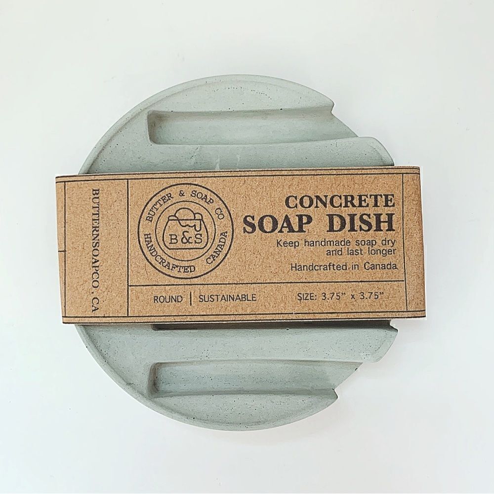 💜Concrete Soap Dish with gift box